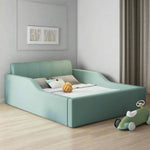 LIVARA SM901 Fabric Tech Length Kids Bed - 120/135/150/180cm Green