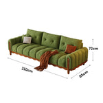 LIVARA 908 Style With Sofa Velvet Vintage 180-280cm Throw Pillows