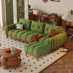 LIVARA 908 Style With Sofa Velvet Vintage 180-280cm Throw Pillows