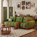 LIVARA 908 Style With Sofa Velvet Vintage 180-280cm Throw Pillows