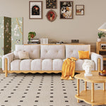 LIVARA 908 Style With Sofa Velvet Vintage 180-280cm Throw Pillows