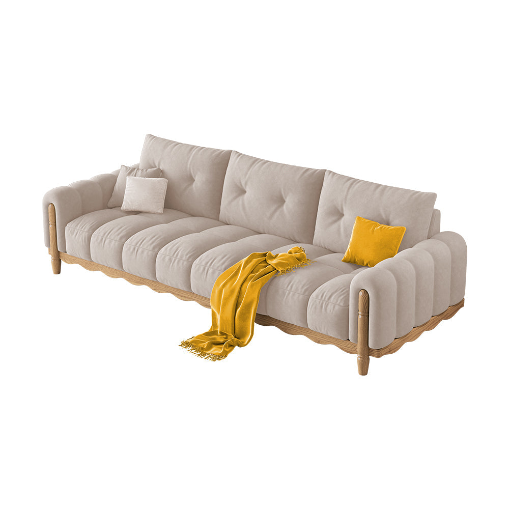 LIVARA 908 Style With Sofa Velvet Vintage 180-280cm Throw Pillows