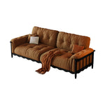 LIVARA 909 Wax With Vintage Sofa 180-280cm Style Leather Oil Cushions