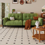 LIVARA 909 Style With Vintage Velvet 180-280cm Sofa 180-280cm Cushions