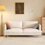 LIVARA HXSF01 Fabric Wood Solid Sofa/Footstool Corduroy Frame