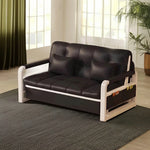 LIVARA 82/108/128/158cm Bed Sofa Length - with Steel Frame Storage Heavy-duty Built-in Black
