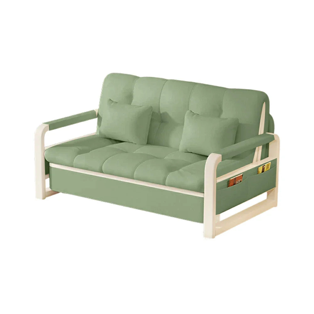 LIVARA 82/108/128/158cm Heavy-duty Sofa Storage Built-in - Frame Steel Bed with Length Green