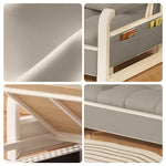 LIVARA 82/108/128/158cm Built-in Sofa Storage Bed with Length - Steel Frame Heavy-duty Grey