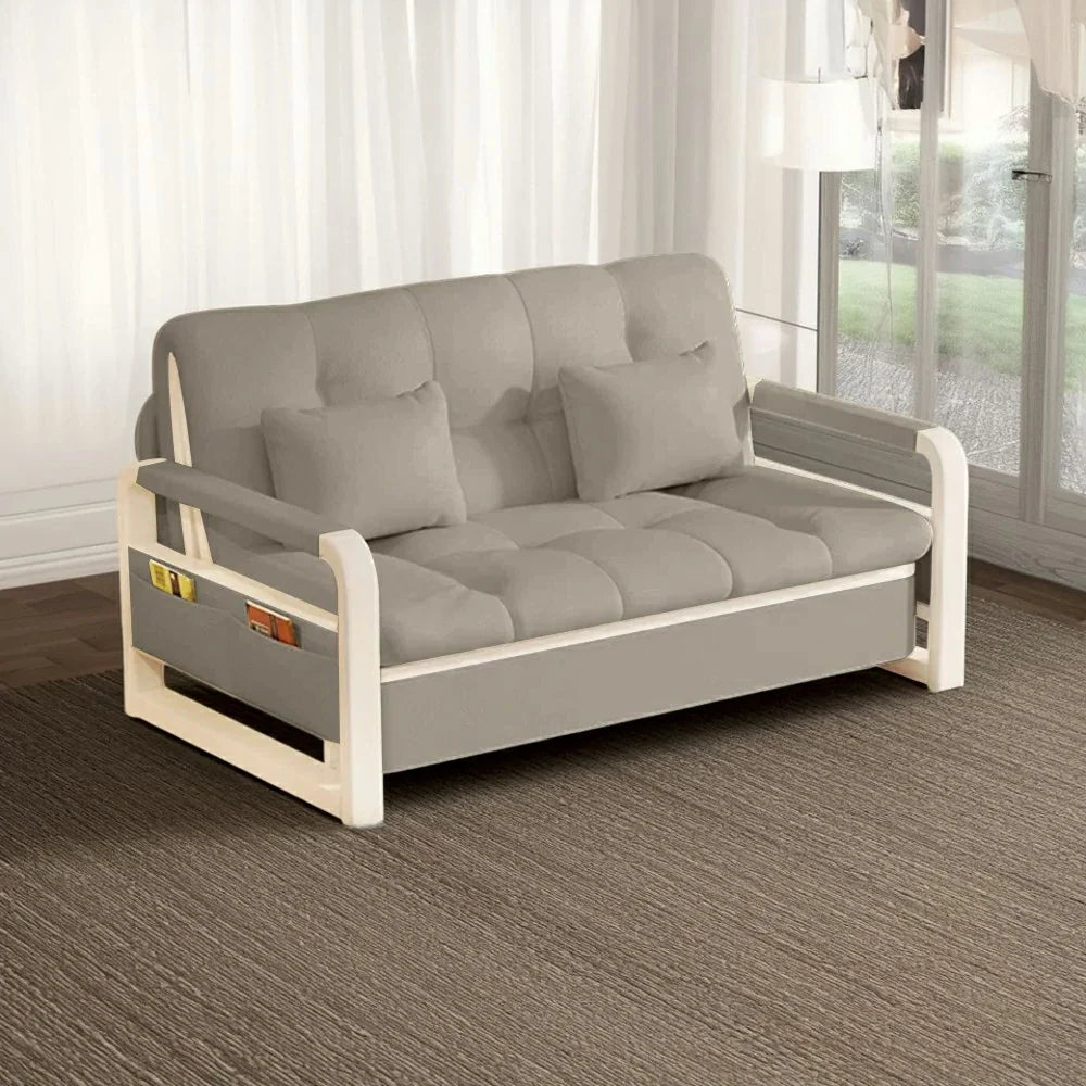 LIVARA 82/108/128/158cm Built-in Sofa Storage Bed with Length - Steel Frame Heavy-duty Grey