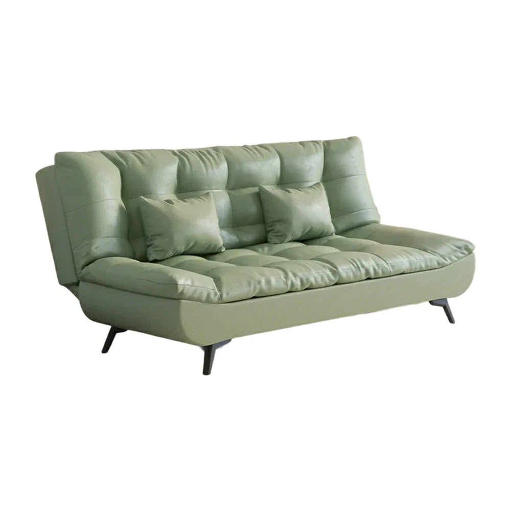 LIVARA 120/150/180/190cm Length - Fabric Convertible Cat Bed Sofa Claw Green