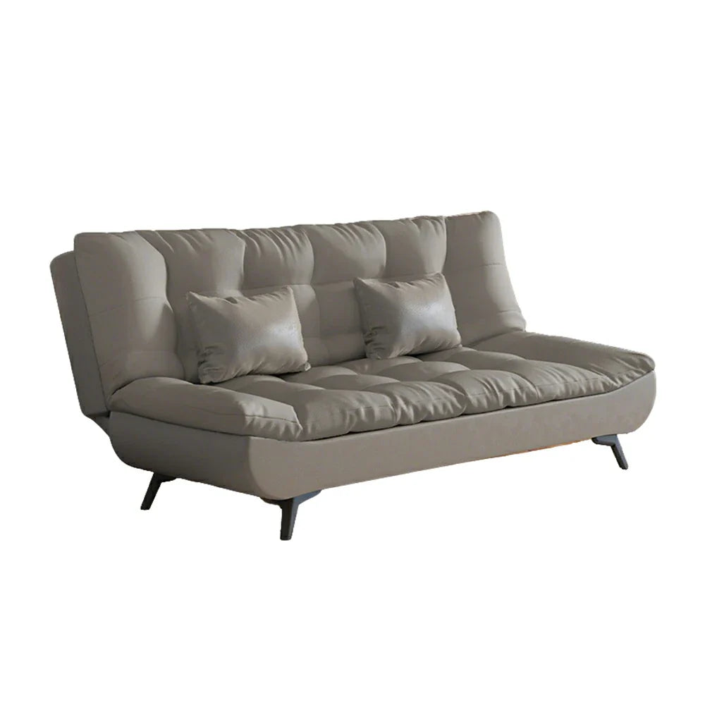 LIVARA 120/150/180/190cm Bed Claw - Cat Sofa Length Fabric Convertible Grey