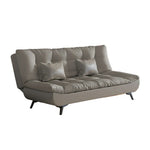 LIVARA 120/150/180/190cm Bed Claw - Cat Sofa Length Fabric Convertible Grey