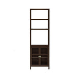LIVARA Solid Doors, Wood or Single for Oriental Storage Style with Entryway Elegant Cabinet Wenge Living Double Room