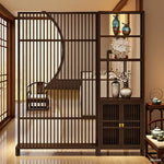 LIVARA Bamboo With Double Door Screen 71cm/91cm Cabinet Partition