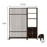 LIVARA Bamboo With Double Door Screen 71cm/91cm Cabinet Partition