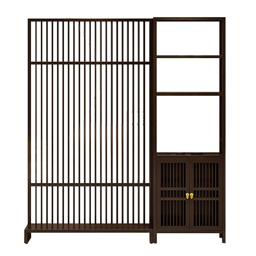 LIVARA Bamboo With Double Door Screen 71cm/91cm Cabinet Partition