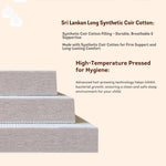 LIVARA 1.5m Solid Wood Bed Frame Bunk - Wood