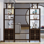 LIVARA Bamboo And Storage 91Cm Raises With 71Cm Two Cabinets Screens