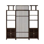 LIVARA Bamboo And Storage 91Cm Raises With 71Cm Two Cabinets Screens