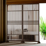 LIVARA Hollow Pieces, With Screen Wood Grain/Walnut Partition 144Cm Two Color