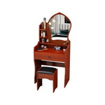 LIVARA 60CM Length With Mirror Princess Dressing Table Stool