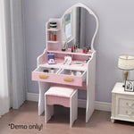 LIVARA 60CM Length With Mirror Princess Dressing Table Stool
