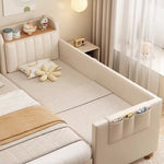 LUXORA B1521 Storage 150/180cm Frame Solid Wood Mother Baby Bed