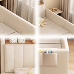 LUXORA B1521 Storage 150/180cm Frame Solid Wood Mother Baby Bed