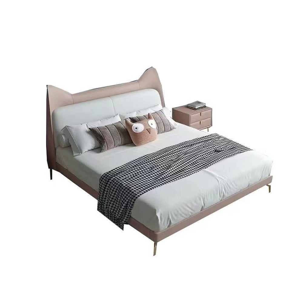 LUXORA CB1108 Shaped Bear Solid Ear 150/180cm Kids Wood Cartoon Bed