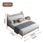 LUXORA CB1108 Shaped Bear Solid Ear 150/180cm Kids Wood Cartoon Bed
