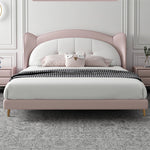 LUXORA CB1109 Ear Shaped Bear Solid Wood 150/180cm Kids Cartoon Bed