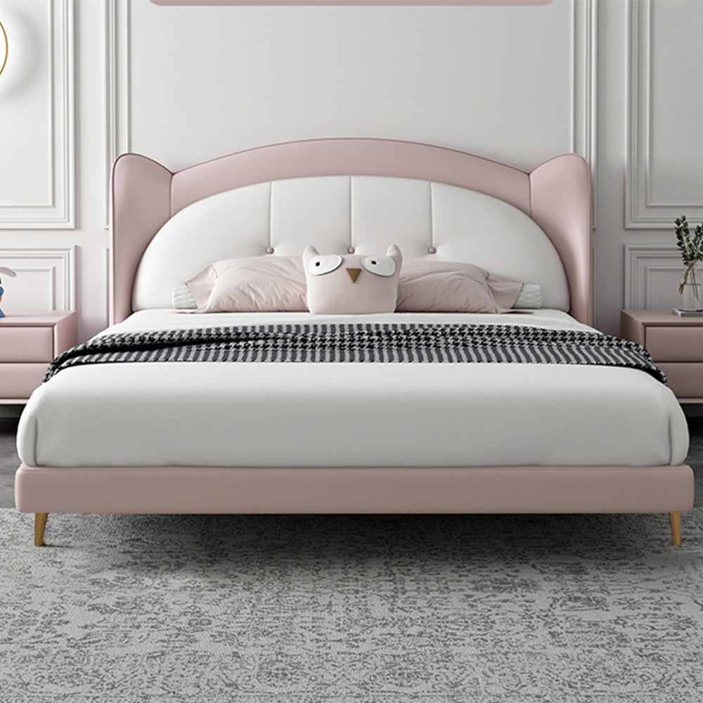 LUXORA CB1109 Ear Shaped Bear Solid Wood 150/180cm Kids Cartoon Bed