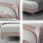 LUXORA CB1109 Ear Shaped Bear Solid Wood 150/180cm Kids Cartoon Bed