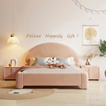 LUXORA CB1119 Bed-Tech Frame Kids Solid 150/180cm Wood Fabric