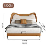 LUXORA CB1121 Kids Frame 150/180cm Bed-Artificial Wood Solid Leather