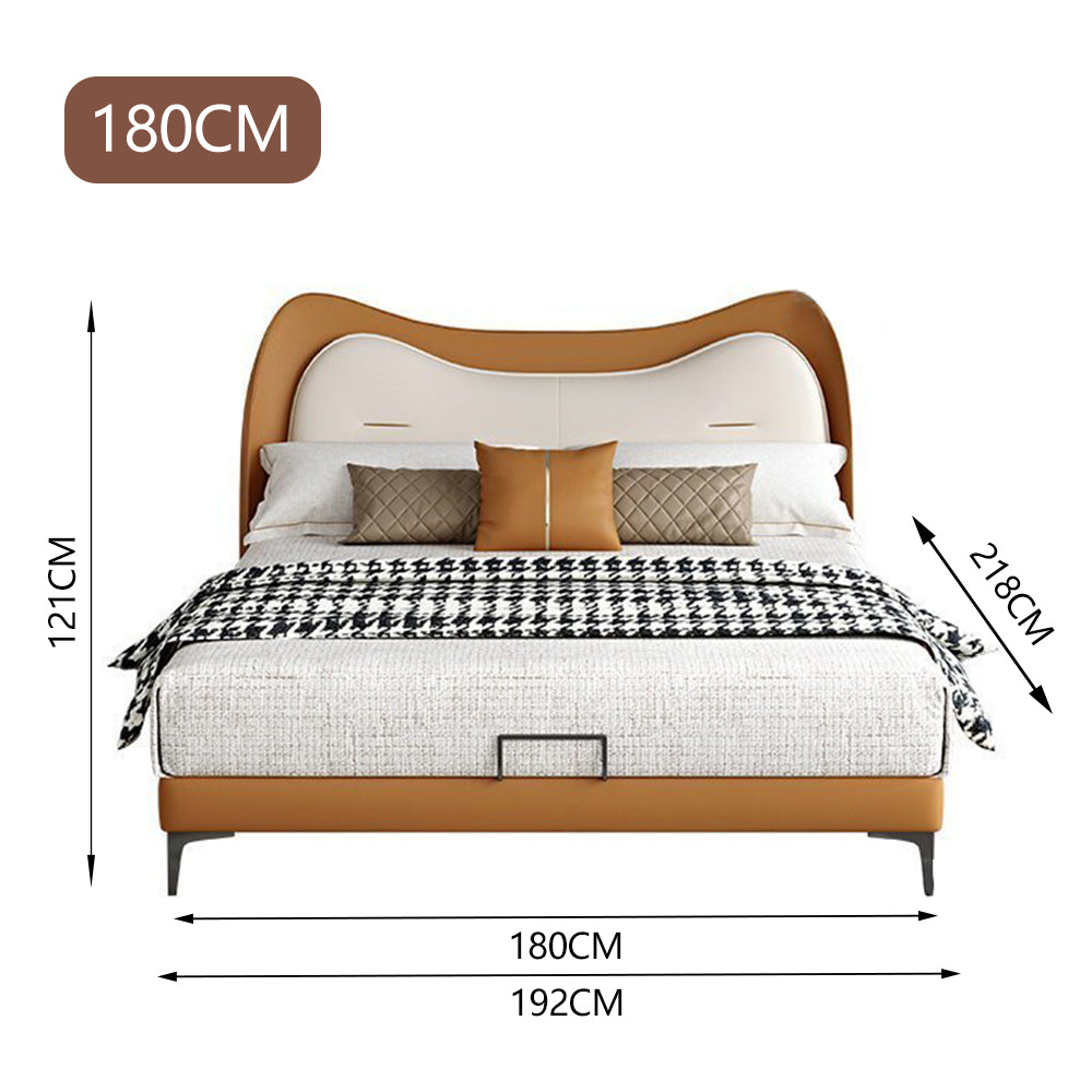 LUXORA CB1121 Kids Frame 150/180cm Bed-Artificial Wood Solid Leather