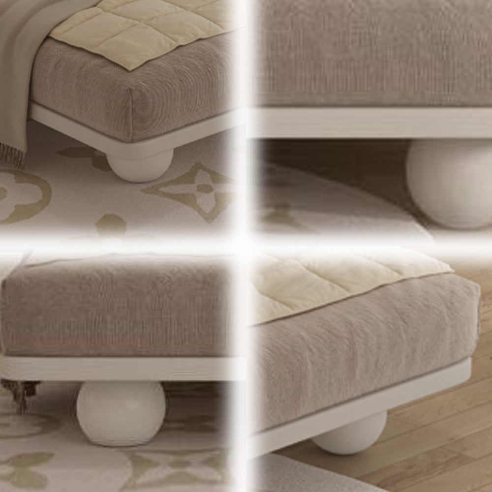 LUXORA CB1123 Frame Wood Kids Solid 150/180cm Bed-White