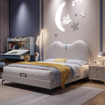 LUXORA CB1150 Frame Bed-Artificial Kids Solid Wood 150/180cm Leather