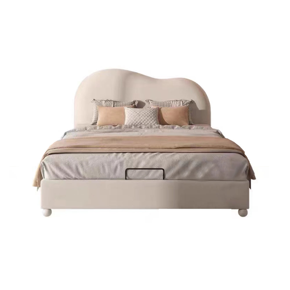LUXORA CB1190 Solid Wood Frame Bed-Artificial Kids 150/180cm Leather
