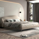LUXORA CB1190 Solid Wood Frame Bed-Artificial Kids 150/180cm Leather