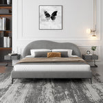 LUXORA CB1190 Solid Wood Frame Bed-Artificial Kids 150/180cm Leather