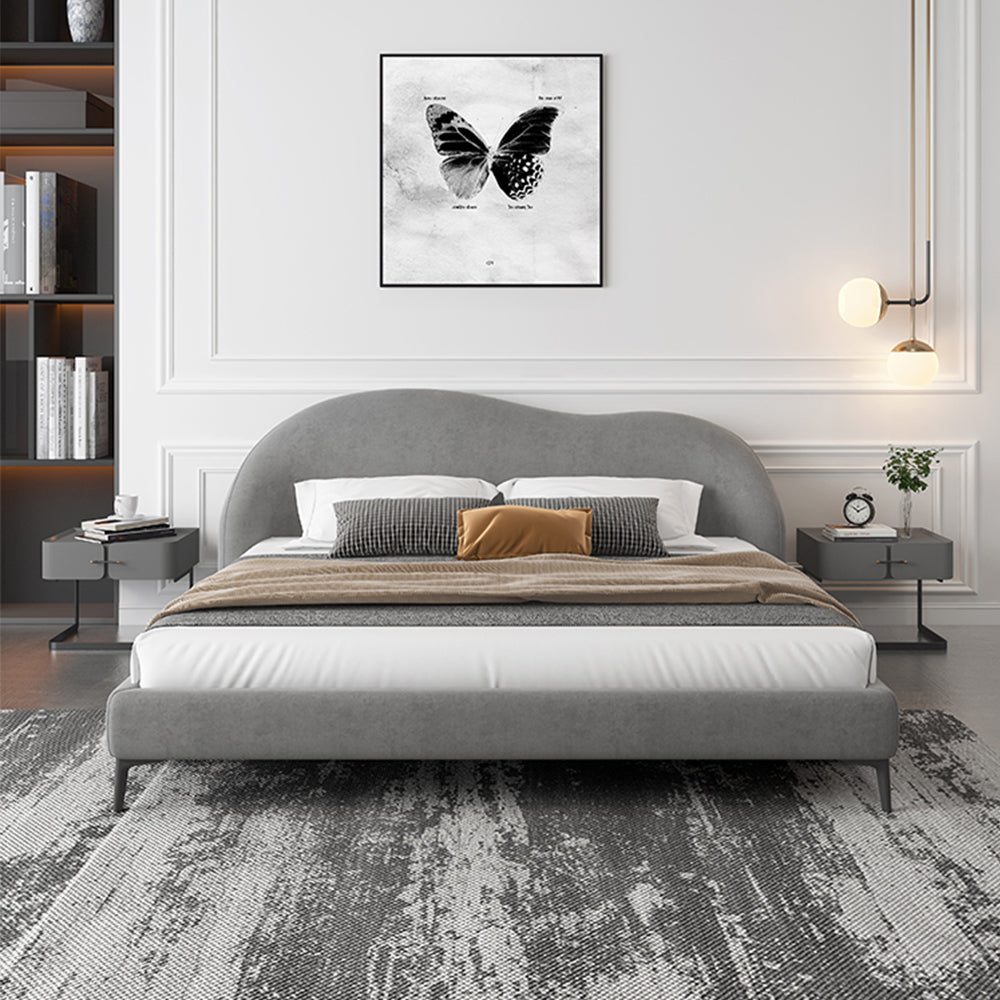 LUXORA CB1190 Solid Wood Frame Bed-Artificial Kids 150/180cm Leather