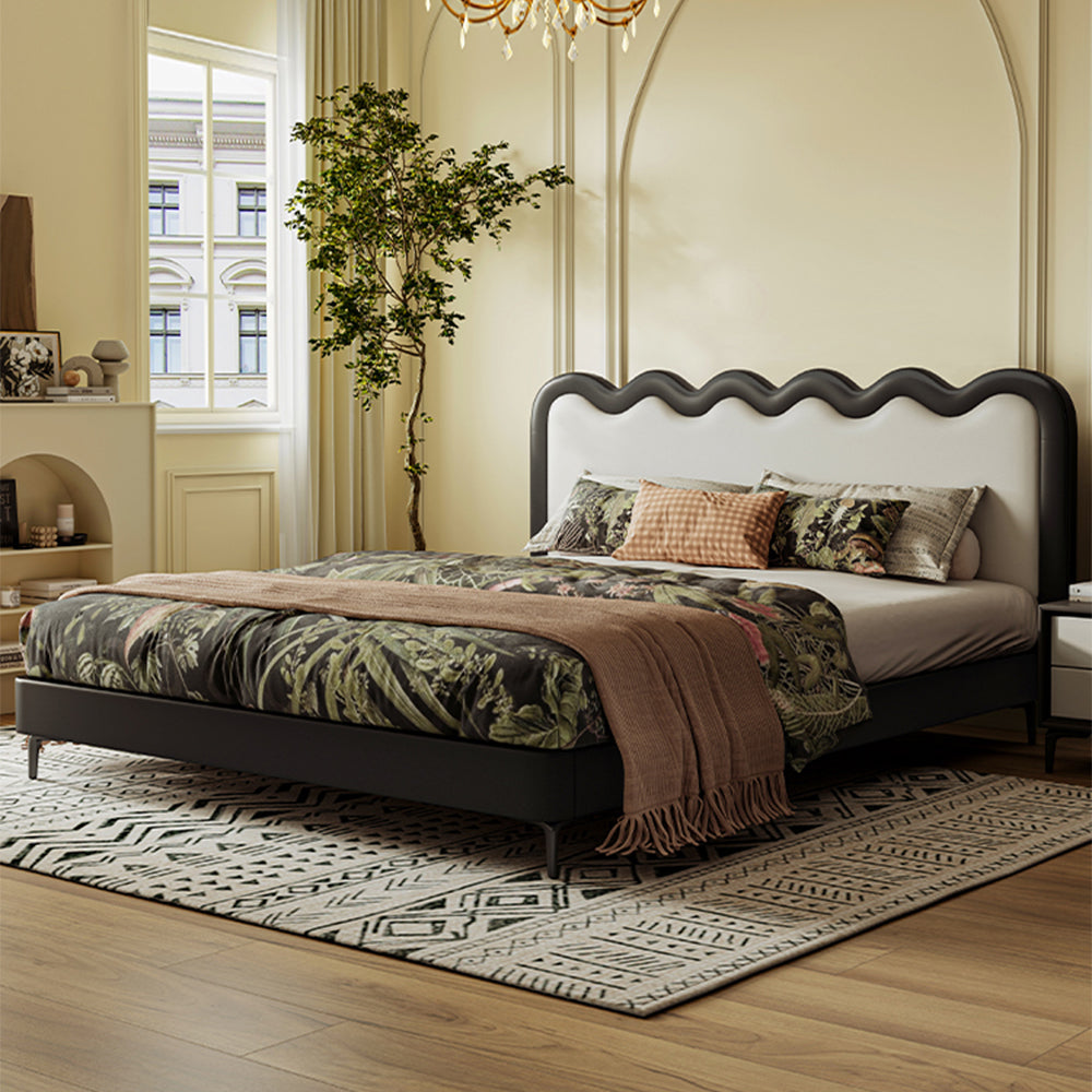 LUXORA CB1192 Kids 150/180cm Solid Wood Frame Bed-Black