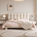 LUXORA CB1195 Frame Solid 150/180cm Kids Bed-Artificial Wood Leather