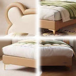 LUXORA CB1199 Wood Frame Kids 150/180cm Solid Cartoon Bear-Shape Bed