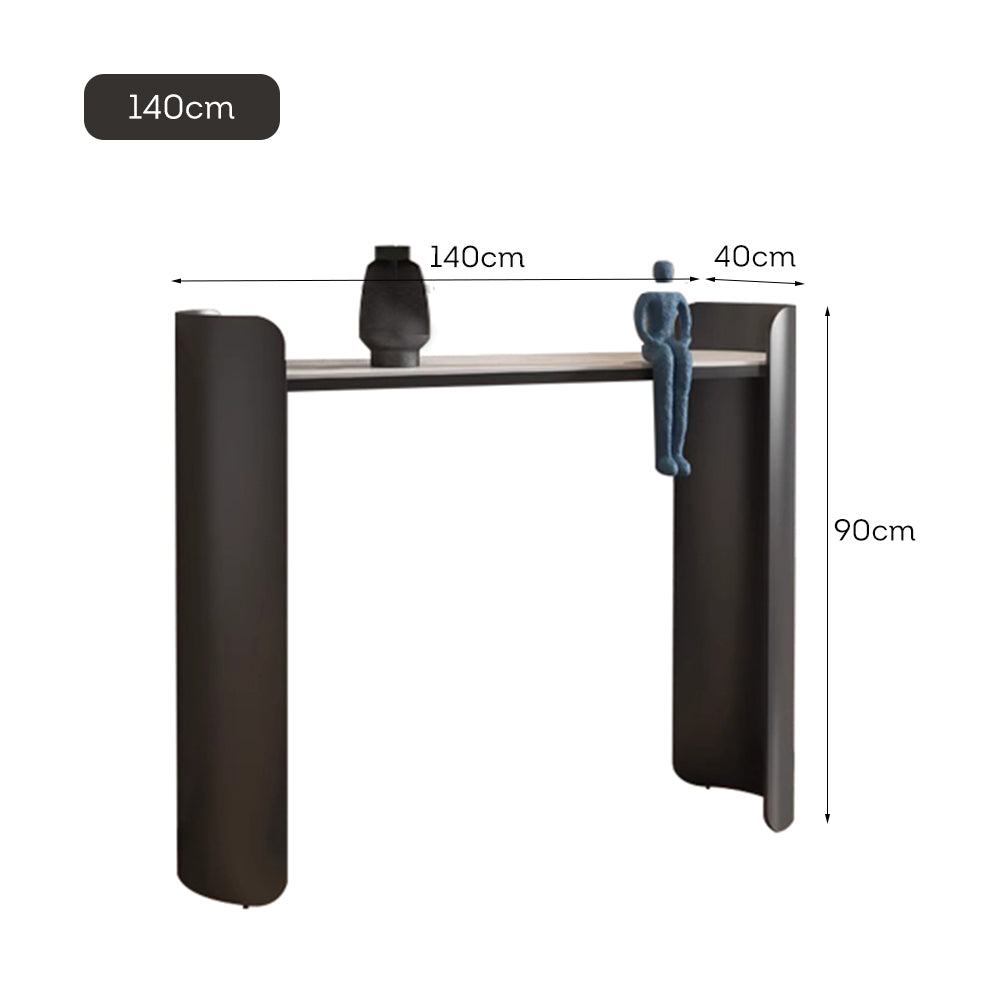 LUXORA CC1016 Console 100/120/140cm Length Stone Table Sintered Countertop