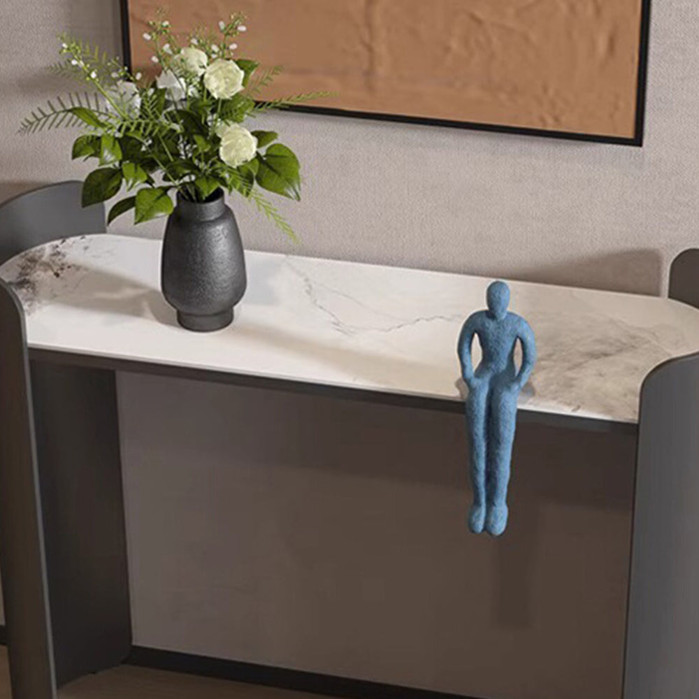 LUXORA CC1016 Console 100/120/140cm Length Stone Table Sintered Countertop