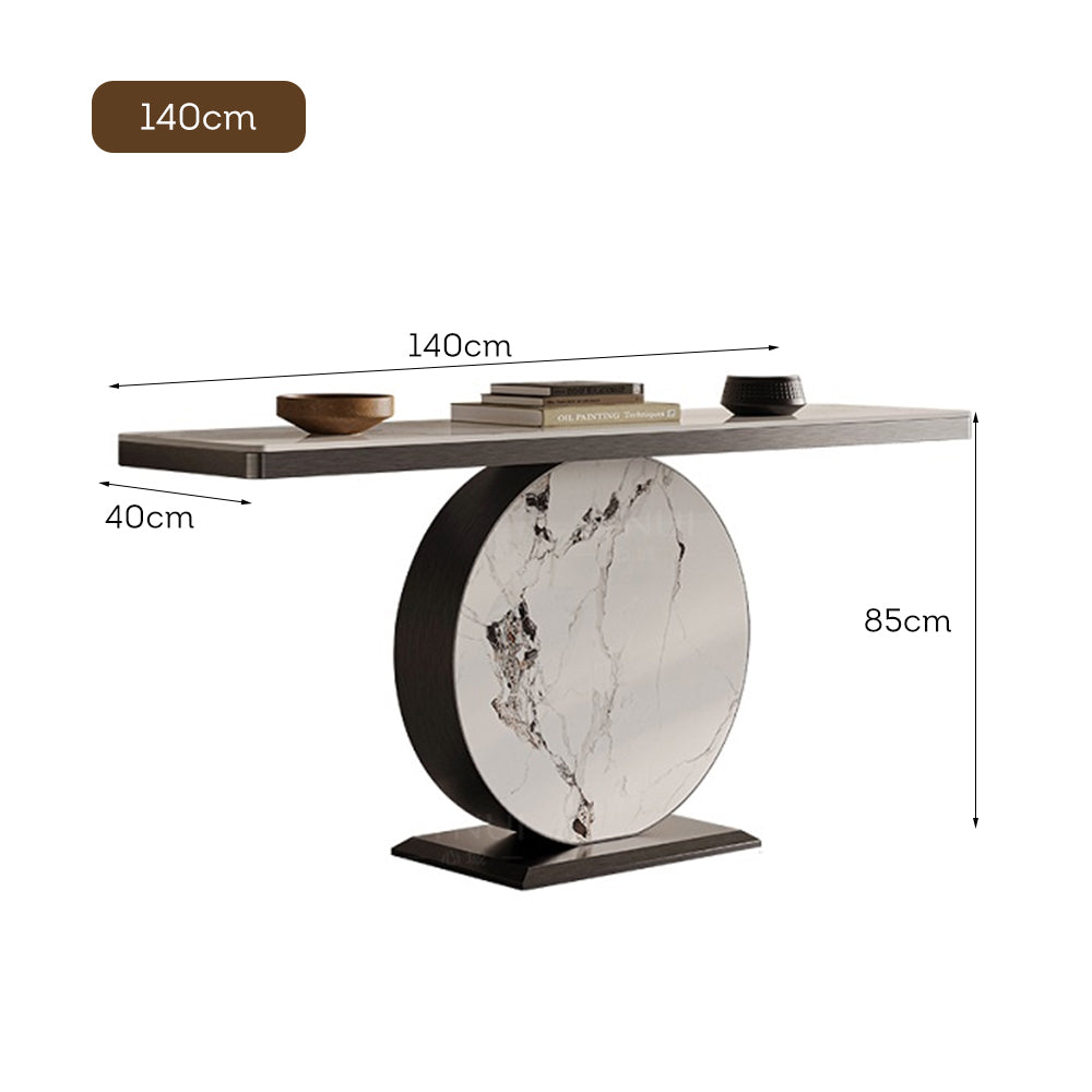 LUXORA CC1017 Sintered Console Length 120/140cm Stone Table Countertop