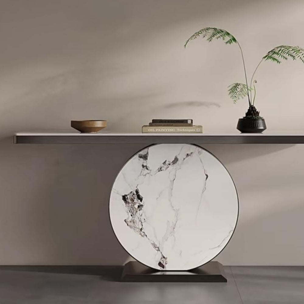 LUXORA CC1017 Sintered Console Length 120/140cm Stone Table Countertop