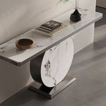 LUXORA CC1017 Sintered Console Length 120/140cm Stone Table Countertop